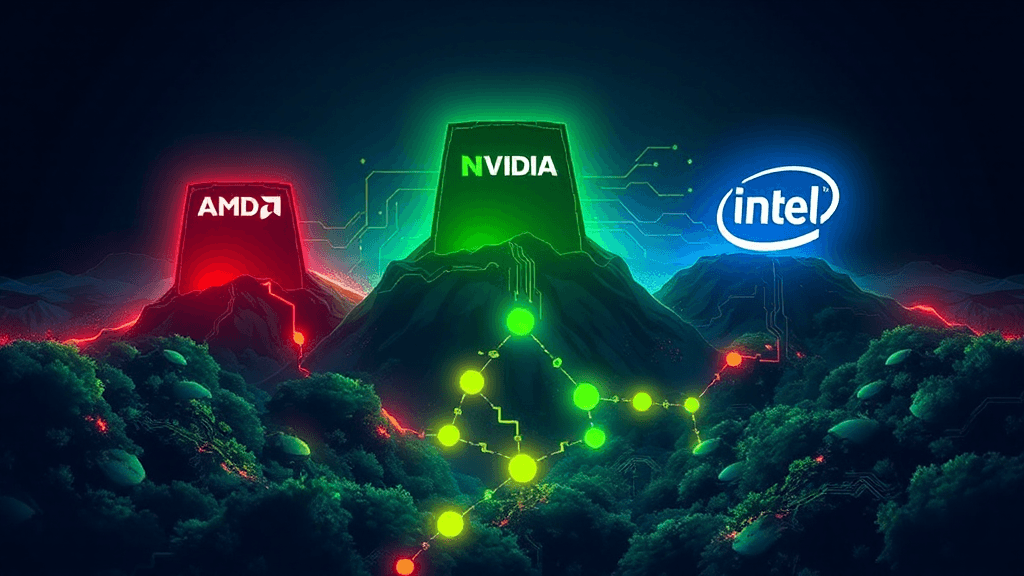 Header image for: AMD, Nvidia, Intel Clash: Ape News Reports Tech Jungle Power Plays!



