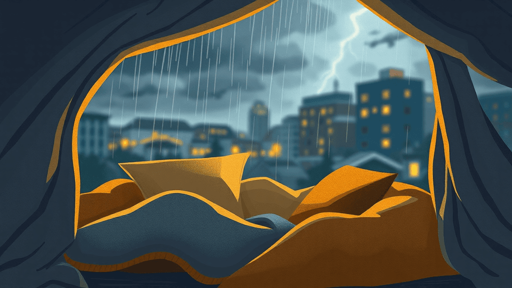 Header image for: BIG STORMS AND COLD! I CAN BUILD A FORT!