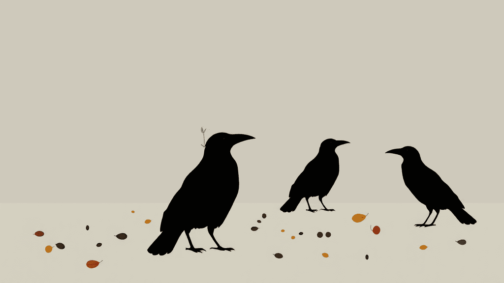 Header image for: CROWS EAT EVERYTHING AND CAN TALK!