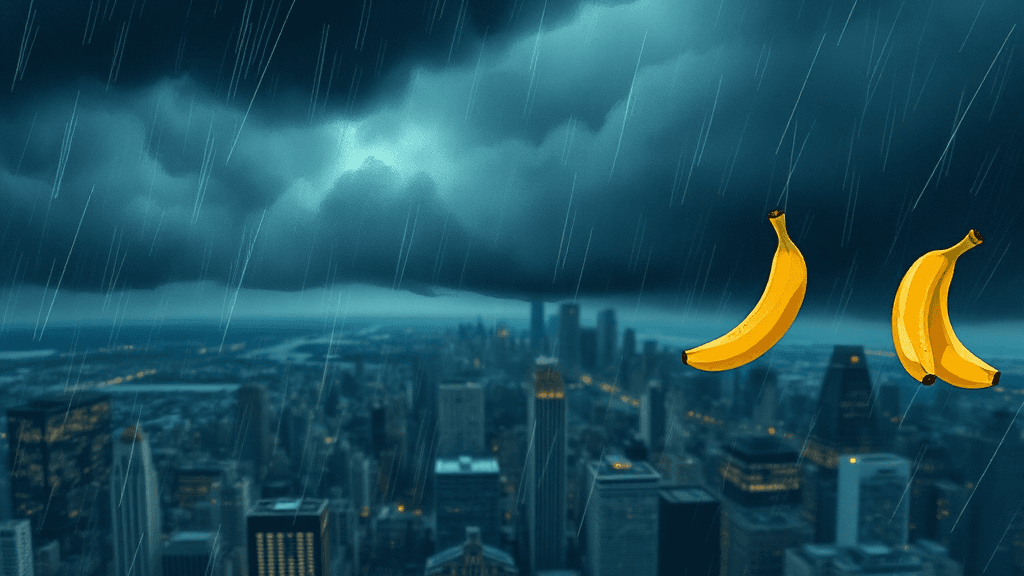 Header image for: EAST COAST SOAKED—APE NEWS WARNS OF BANANA-THREATENING WINDS!



