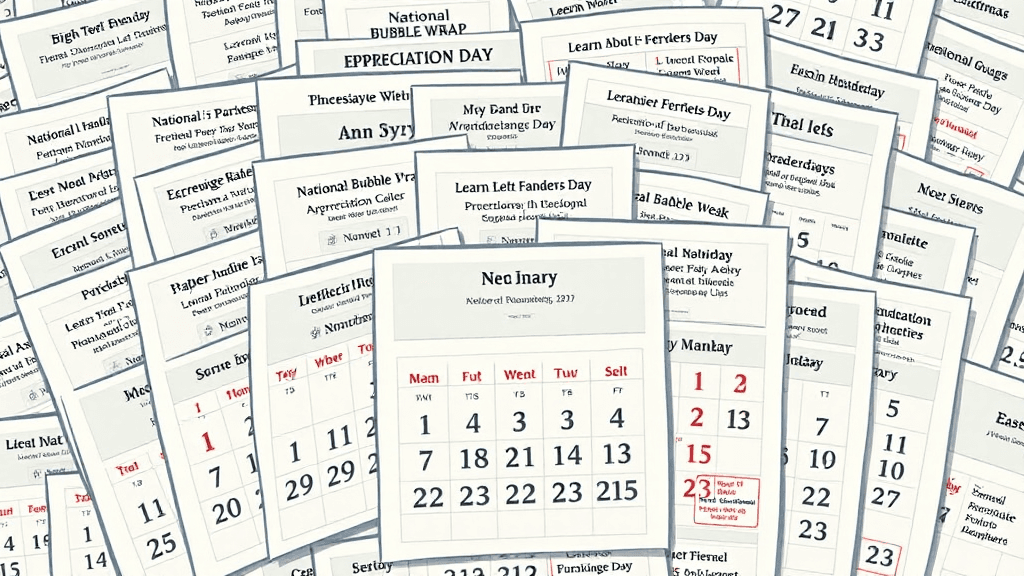 Header image for: Excessive "Awareness" Days Threaten To Bury Tradition!