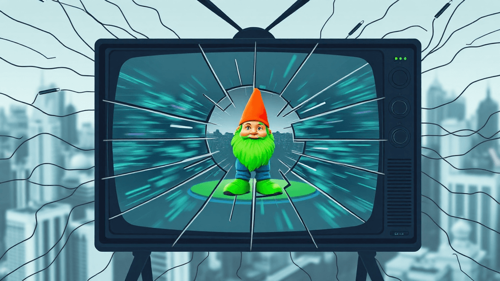 Header image for: GNOME-BELIEVING SIMPLETON EMBARRASSES NATION