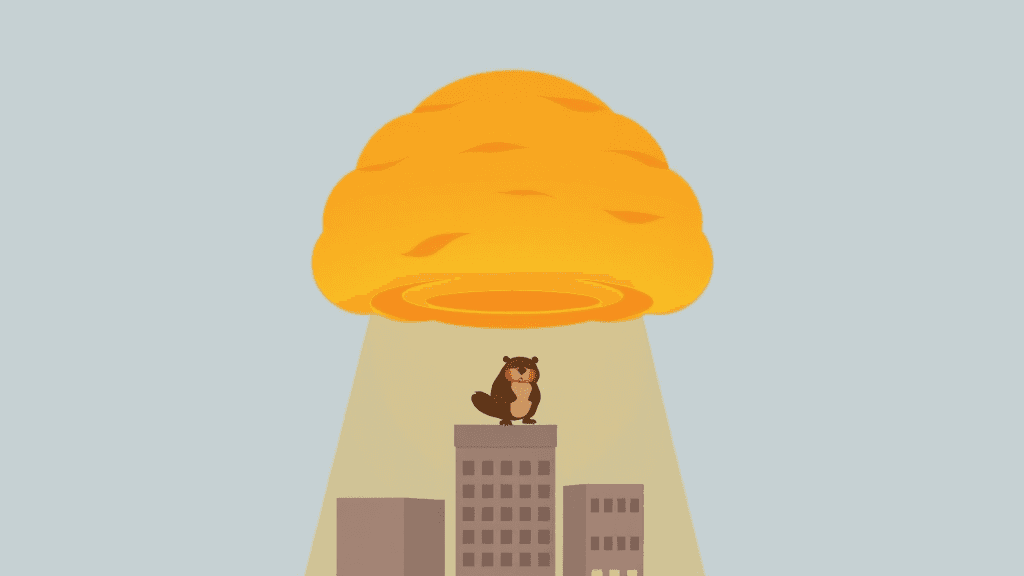 Header image for: GRAND RAPIDS MELTING! Beaver Alert! Blob Says 94! (And My Rock Predicted Rain!)