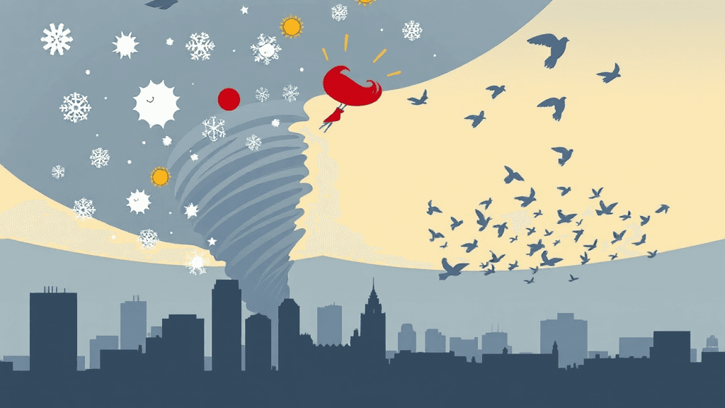 Header image for: GRAND RAPIDS WEATHER: MARS IS COLDER, PIGEONS ARE PLOTTING, AND MY TOUPEE NEARLY FLEW TO FLORIDA!
