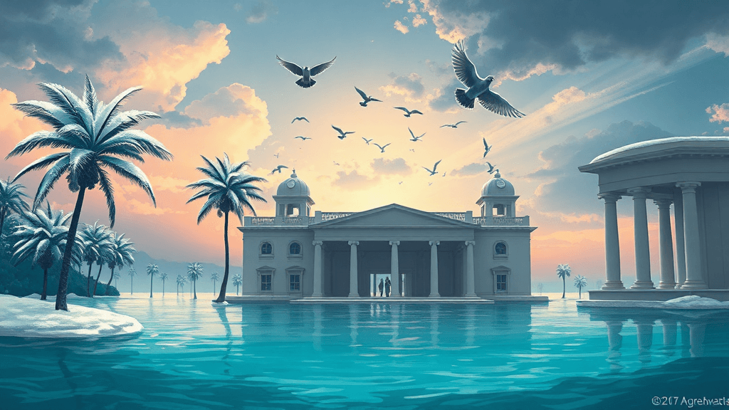 Header image for: HAWAIIAN SNOW & ATLANTIS FLOODS—MY AUNT MILDRED WAS RIGHT ABOUT THE PIGEONS!