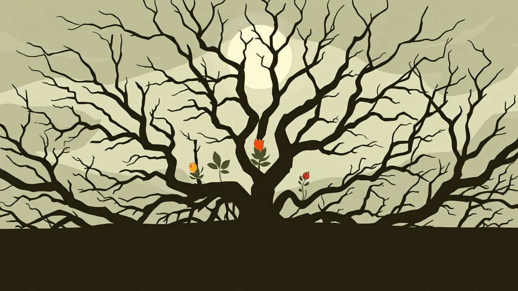 Header image for: HUMAN YOUNG & HIGH BRANCHES: NATION IN KNOTS - Ape News