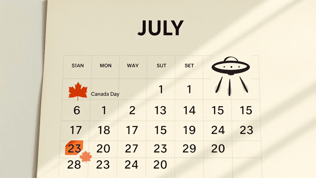 Header image for: July Dates to Note – A Pleasant Overview