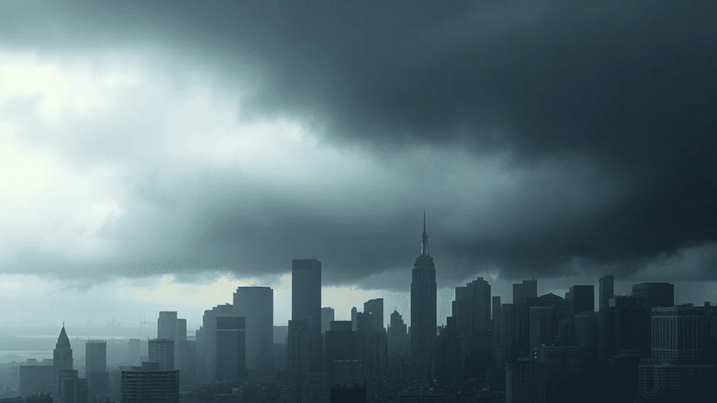 Header image for: Manhattan's Sky-Blanket! Thunder-Deluge Incoming! Tropical-Beast Worries!