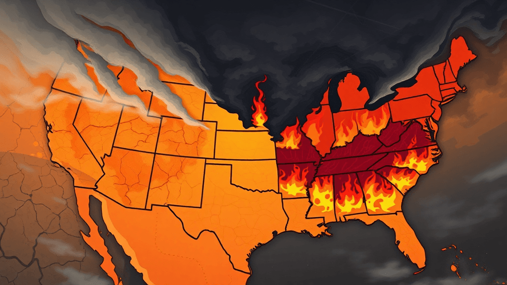 Header image for: NATION SWELTERS, BURNS, STORMS – APE NEWS HAS THE CHAOS!




