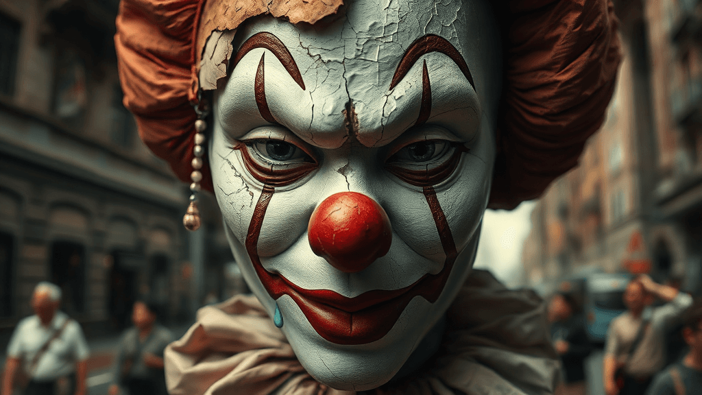 Header image for: Painted Visages and Societal Tremors: An Inquiry into the Ambiguous Role of the Human “Clown”



