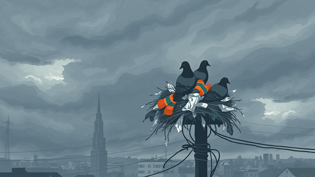 Header image for: PIGEONS KNOW! TIN FOIL NESTS & DOUBLE ICE AGES HEADED YOUR WAY!



