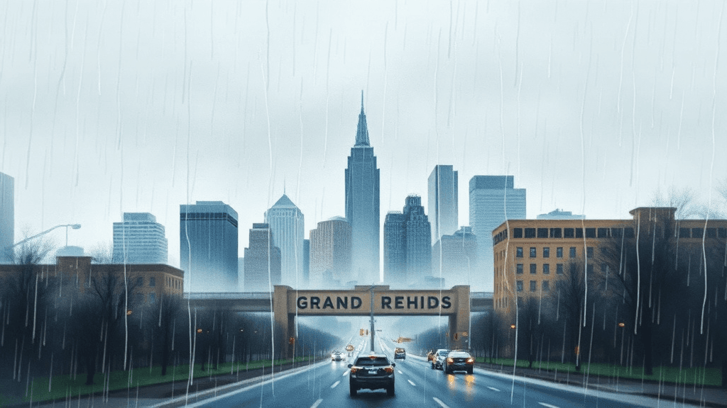 Header image for: Rainy Day in Grand Rapids—Hope Everyone Stays Warm