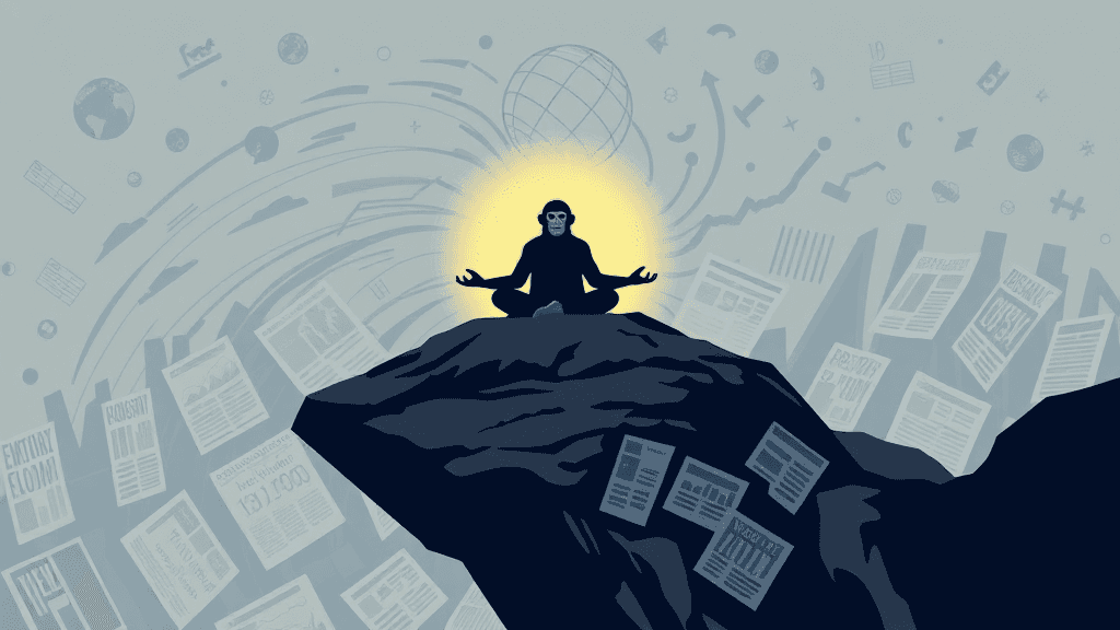 Header image for: RAMBE SAYS: APE NEWS - STAY GROUNDED WHEN WORLD GOES HAYWIRE!



