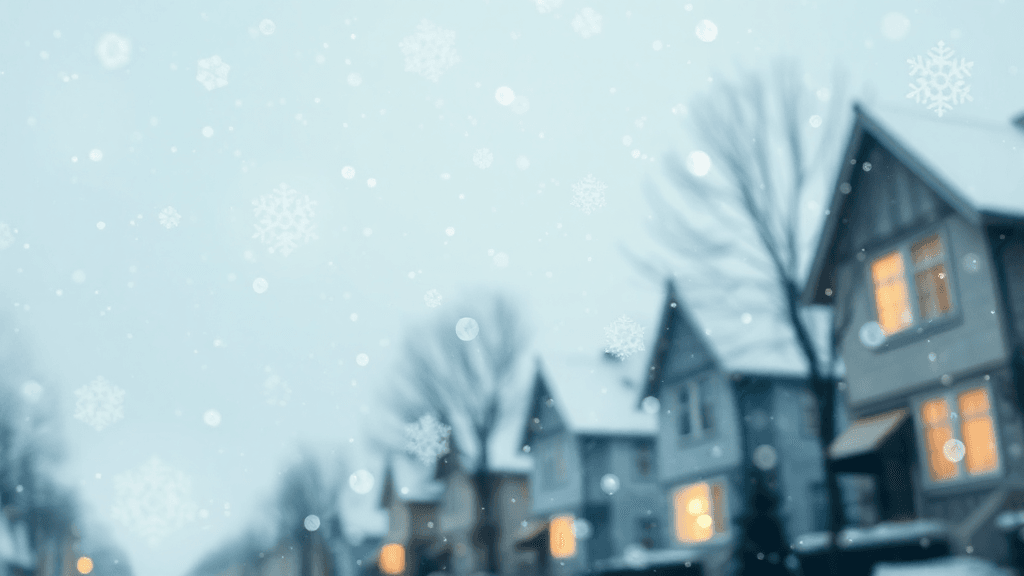 Header image for: SNOW IS FALLING DOWN NOW!




