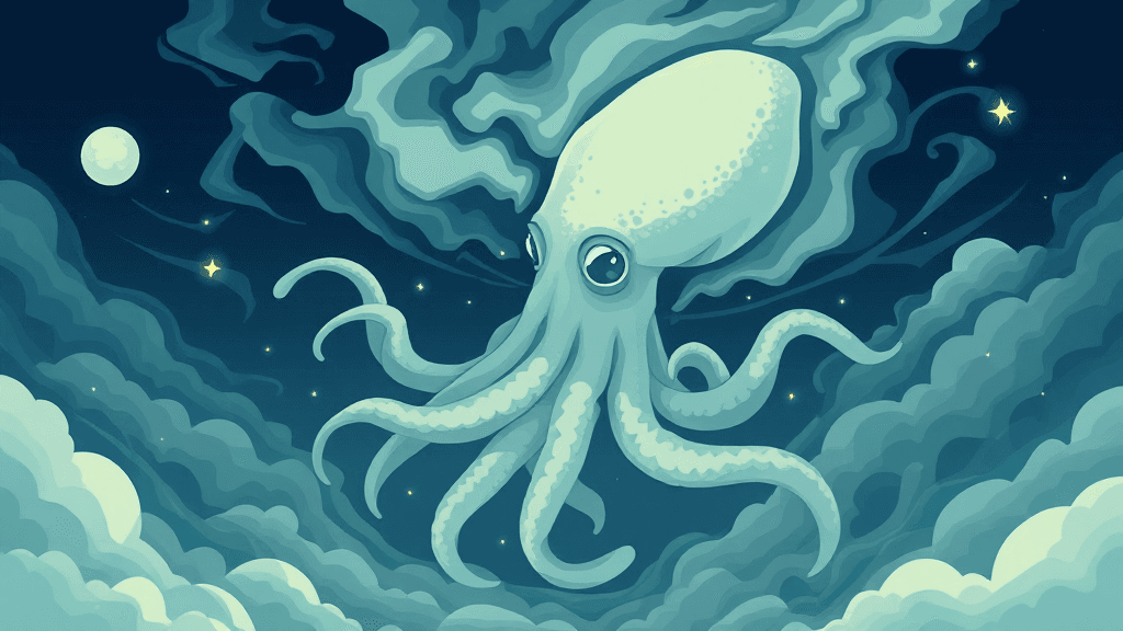 Header image for: SQUID ARE CONTROLLING THE WEATHER AND MILDRED SAYS FIREFLIES ARE REHEARSING!



