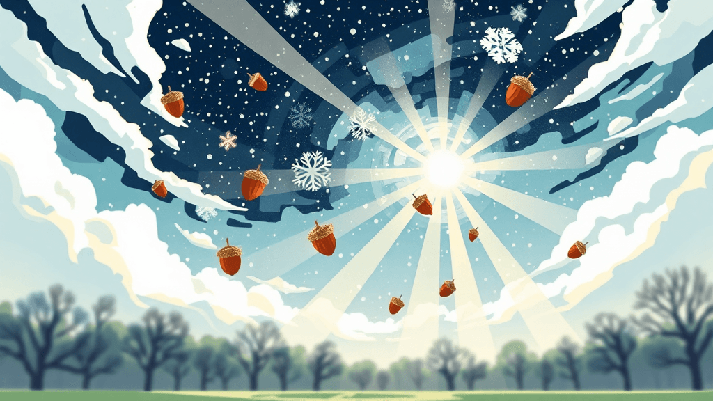 Header image for: SQUIRRELS JET STREAM ACORNS BLIZZARDS SUNBEAMS WHAT IS EVEN HAPPENING?!