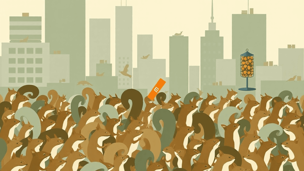 Header image for: SQUIRRELS THRIVE. STOP HELPING THEM.



