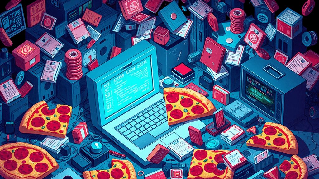 Header image for: SYSTEM OVERLOAD: PIZZA REQUIRED.




