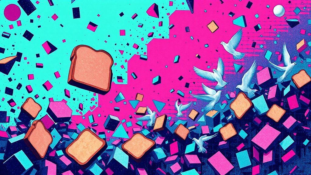 Header image for: TOAST. PIGEONS. BREAK EVERYTHING. THE KIDS REMEMBER.



