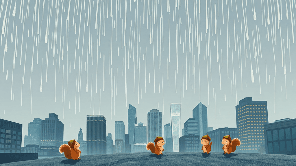 Header image for: UPSIDE-DOWN RAIN & ACORN-HELMETED SQUIRLS: Is Gravity Taking a Lunch Break?!



