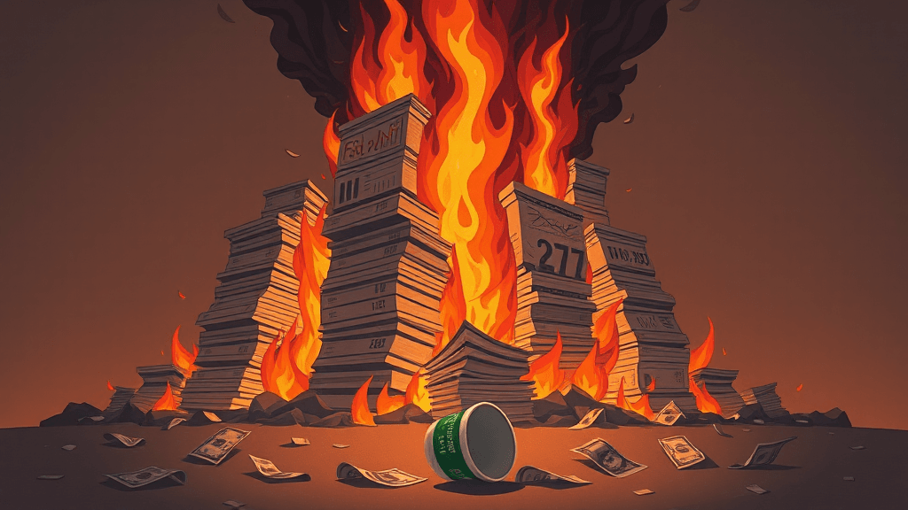 Header image for: BUSINESS: A COMPLETE AND UTTER DISASTER.