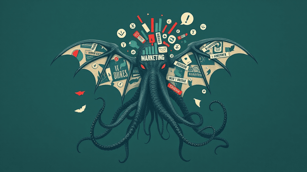 Header image for: CTHULHU IS A MARKETING PLOY.