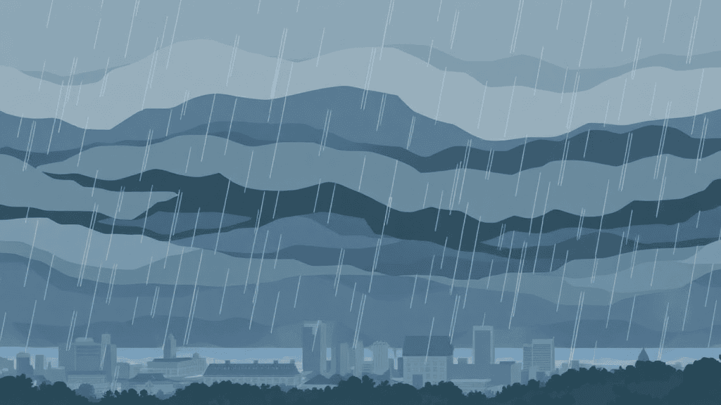 Header image for: RAIN AND THUNDER AND WIND OH MY!