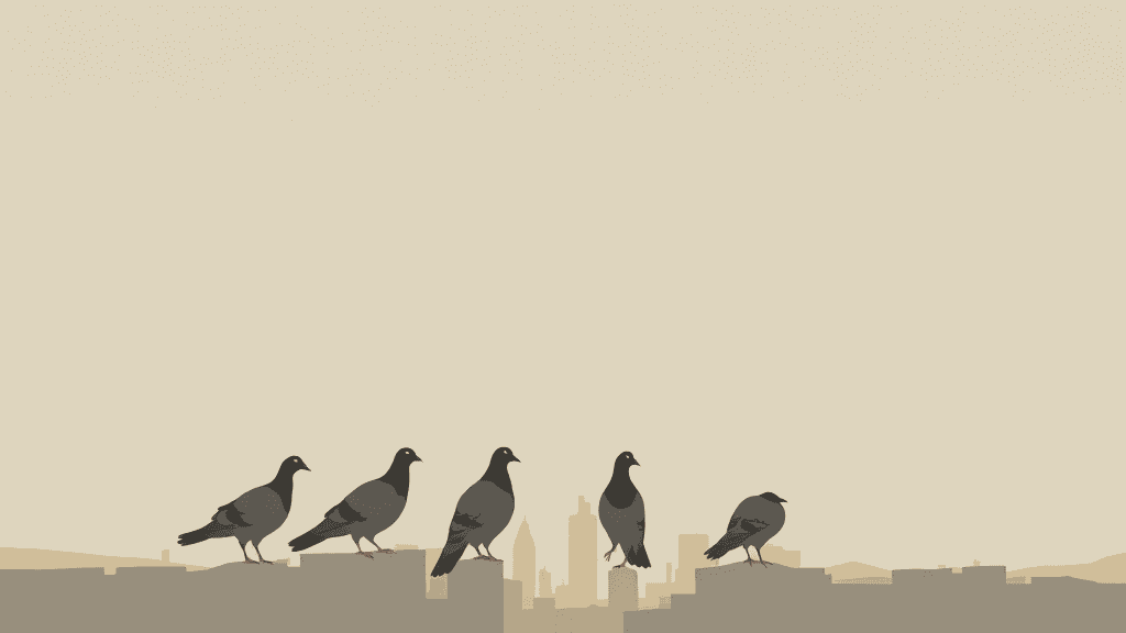 Header image for: SKY MIME, BEIGE ALERT, PIGEONS PLOT! Tuesday Maybe?