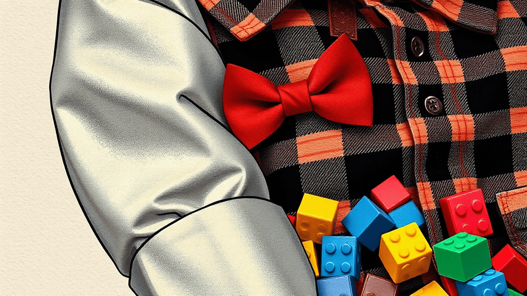 Header image for: YOUNG ONES DITCH MATCHING, DEMAND SPARKLE: Ape News Reports Radical Kid-Dom Shift!