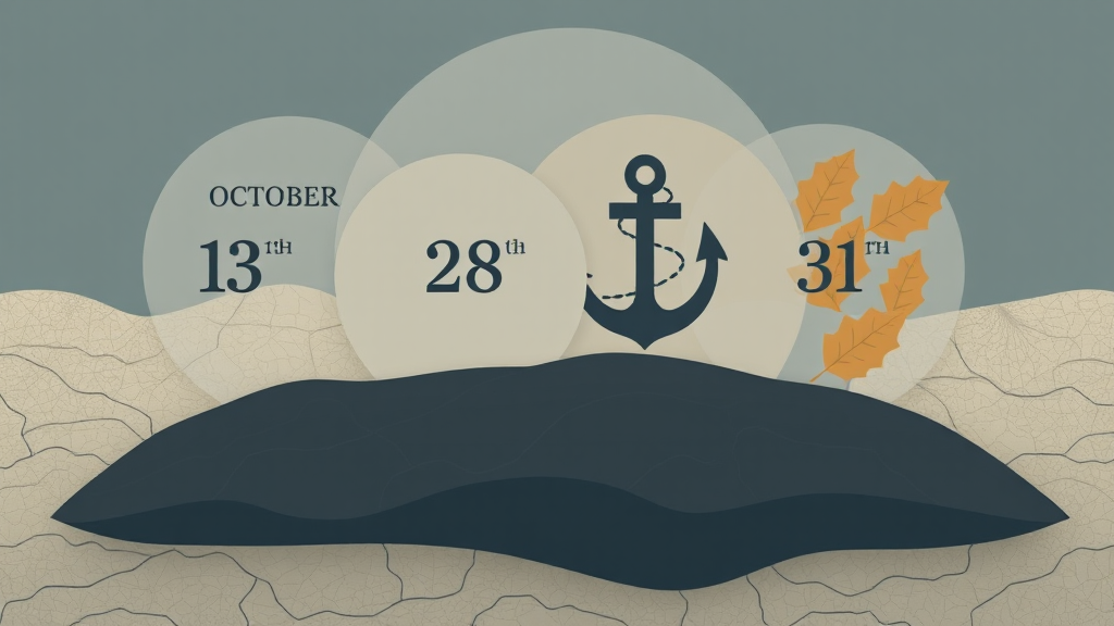 Header image for: A Temporal Conglomeration: Charting Designated Remembrance Periods â October 13-31, 2024 â A Fellow Humanâs Assessment