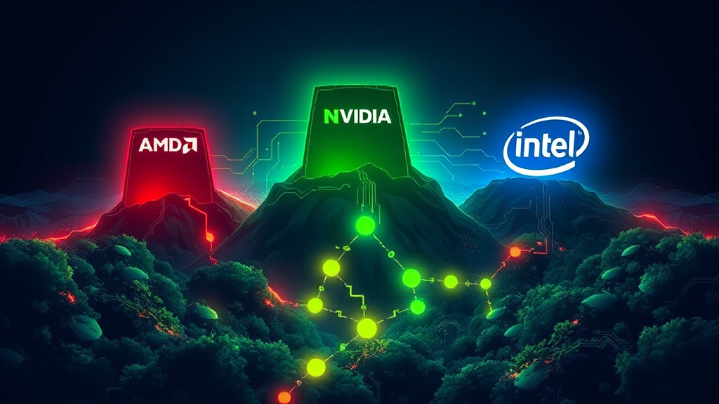 Header image for: AMD, Nvidia, Intel Clash: Ape News Reports Tech Jungle Power Plays!



