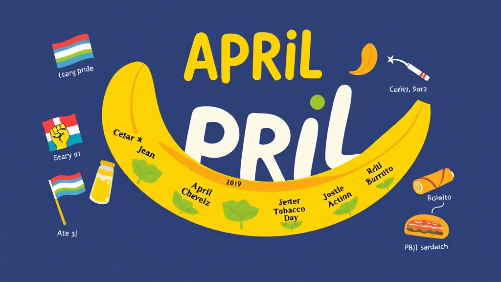 Header image for: APRIL PACKED WITH BANANAS & IMPORTANT DAYS – APE NEWS!




