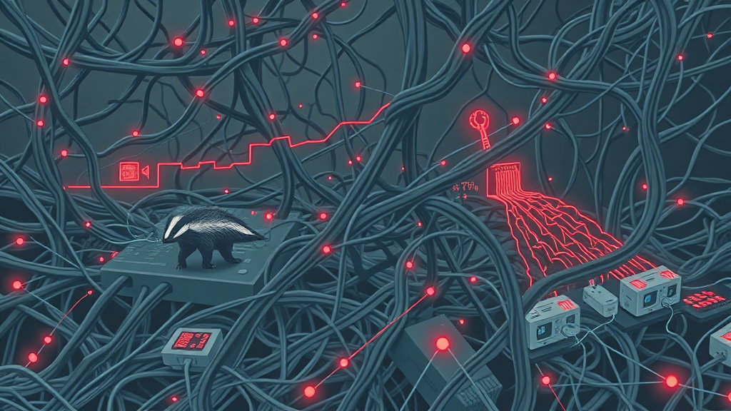 Header image for: BADGERS, SPYWARE & ROBOTIC KNITTING MACHINES: THE INTERNET IS OFFICIALLY A ZOO!