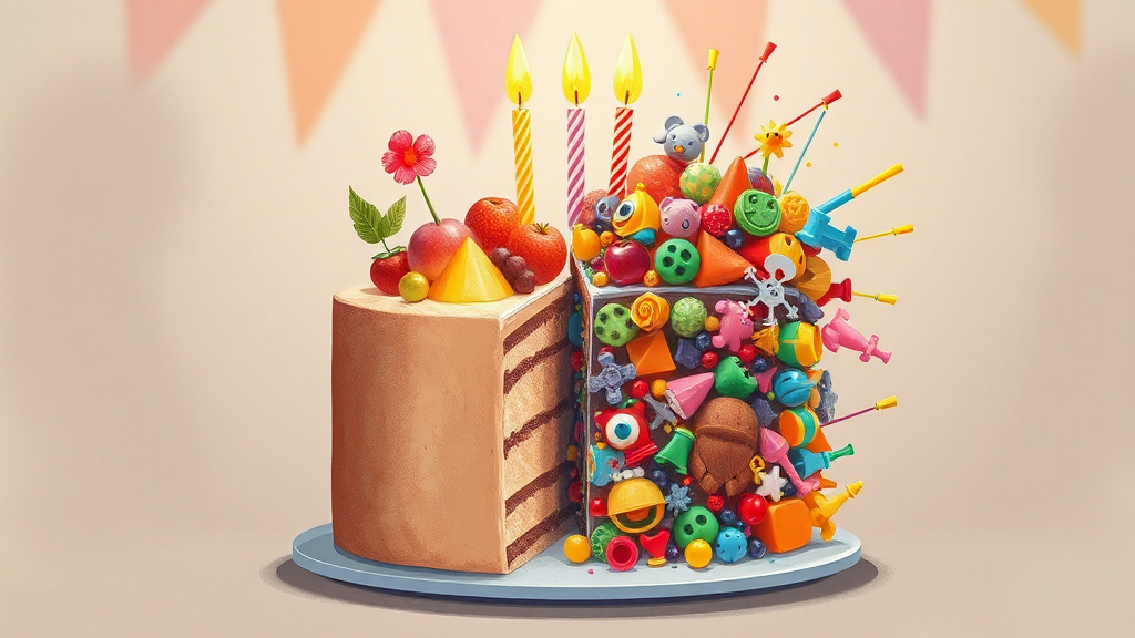 Header image for: BIRTHDAYS GONE WILD! Ape News Says Humans Ruin Joy With Shiny Things!