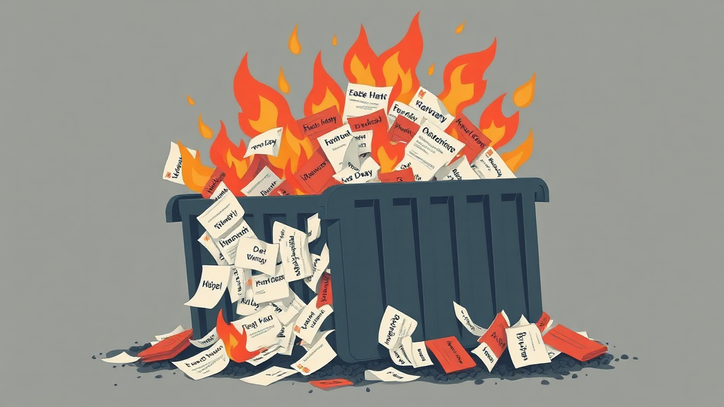 Header image for: CALENDAR IS A DUMPSTER FIRE.