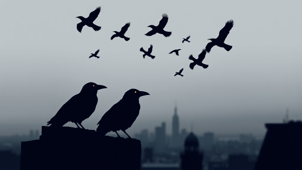 Header image for: CROWS: A DARK OMEN FOR AMERICA'S FUTURE?