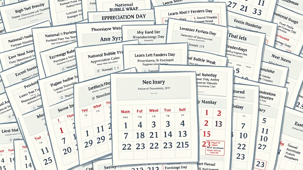 Header image for: Excessive "Awareness" Days Threaten To Bury Tradition!