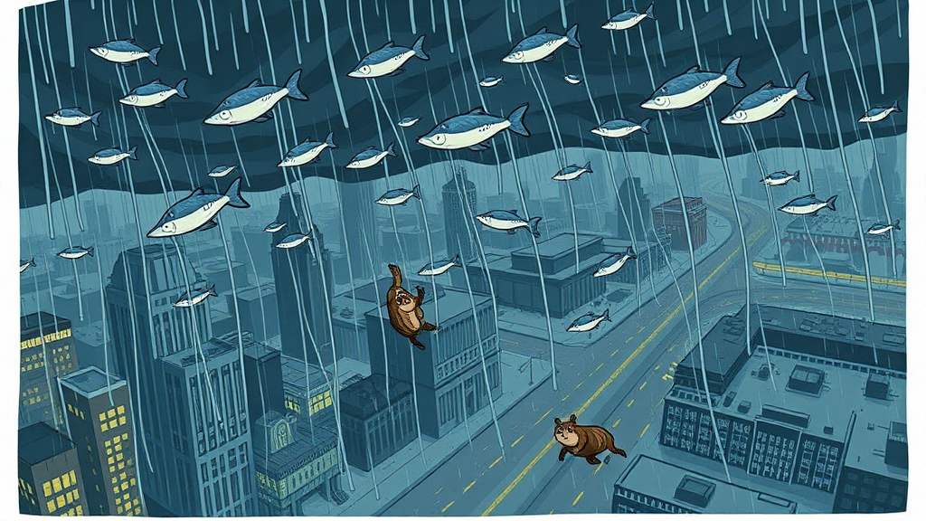 Header image for: FISH SLAPS IMMINENT! EARTH DOING THE CHARLESTON WHILE BADGERS PLUMMET!