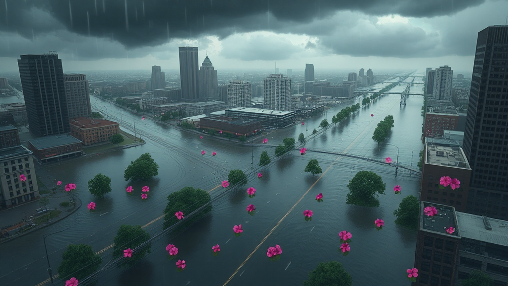 Header image for: GRAND RAPIDS FLOATING AWAY—PETUNIAS LEAD THE CHARGE!



