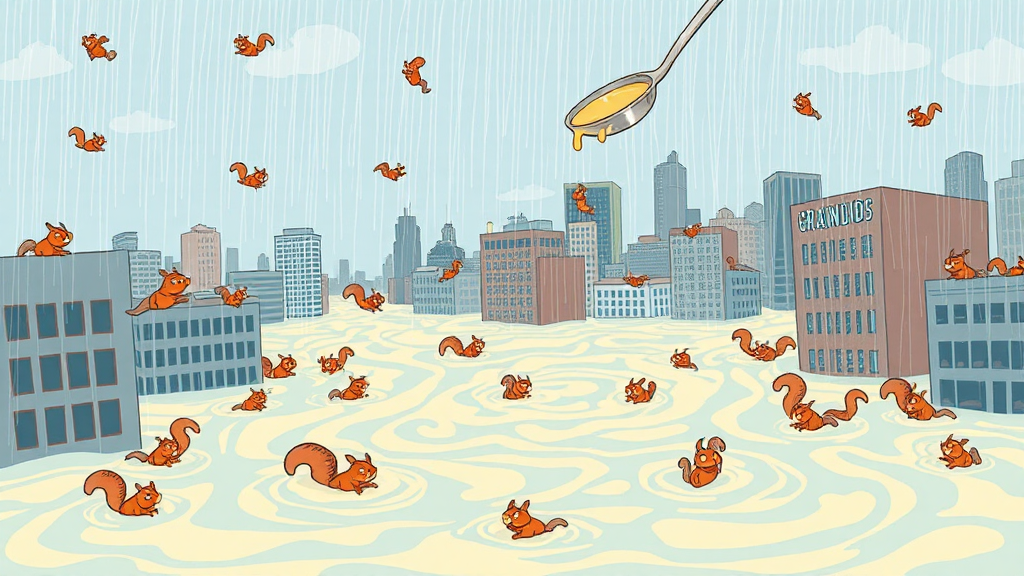 Header image for: GRAND RAPIDS FLOODED BY CLOUD SQUIRRELS AND MAYOR THOMPSON’S SOUP!