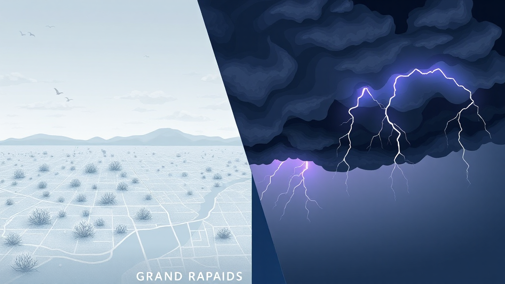 Header image for: Grand Rapids Weather is…Kind of All Over the Place Today, So Be Careful?
