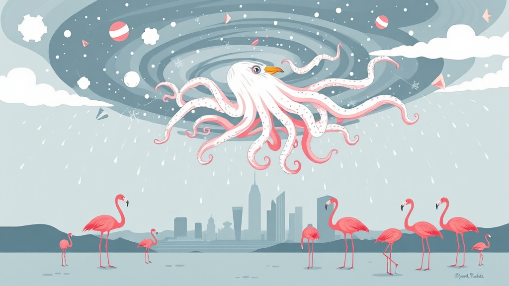 Header image for: GRAND RAPIDS WEATHER: SQUIDS ARE REAL AND POSSIBLY CAUSING TORNADOES (Also Flamingos!)
