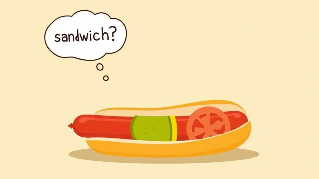 Header image for: HOT DOG: SANDWICH OR STANDALONE? APE NEWS FINDS ANSWERS!