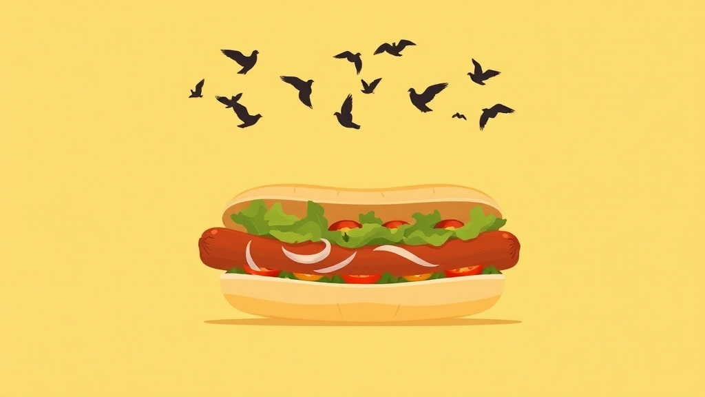 Header image for: HOT DOGS ARE SALADS & THE PIGEONS KNOW EVERYTHING (Plus Zucchini Wisdom!)