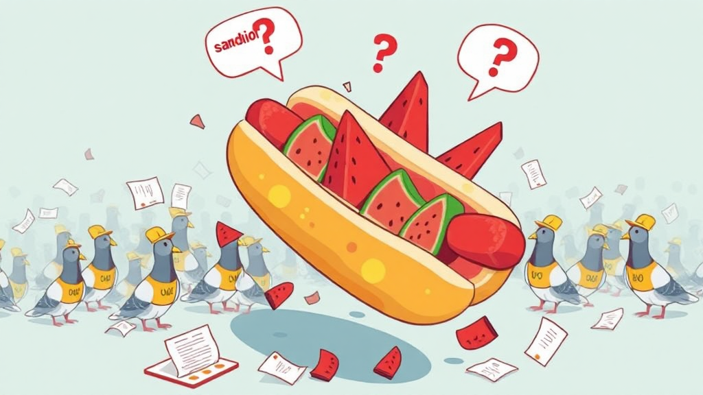 Header image for: HOT DOGS ARE SECRETLY WATERMELONS AND THE DALAI LAMA IS A PIGEON UNION BOSS—I HAVE PROOF!