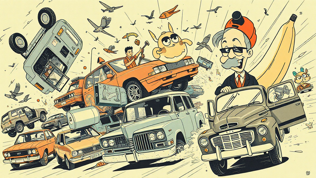 Header image for: HUMANS MODIFY METAL: APE NEWS REPORTS VEHICULAR CHAOS!



