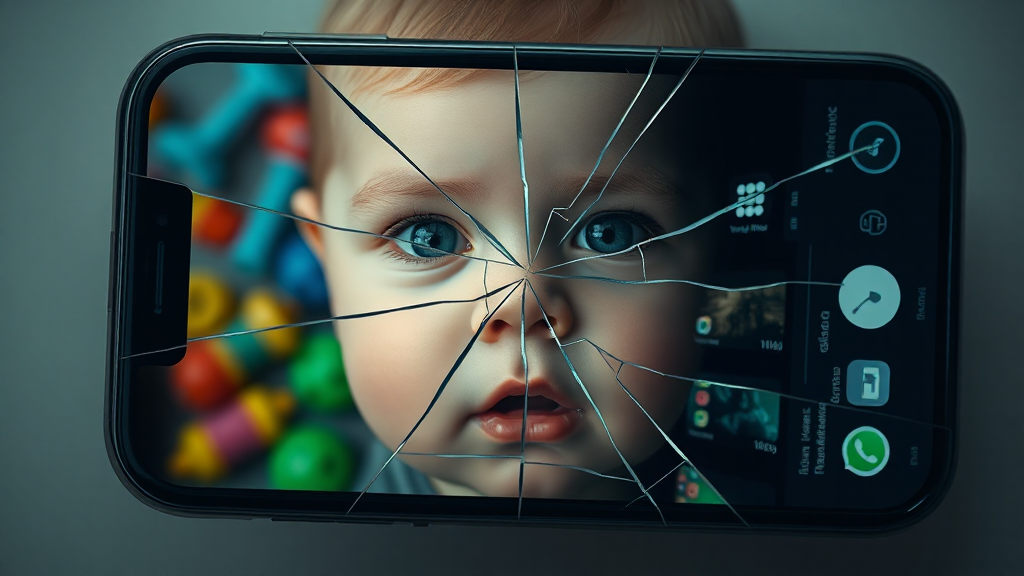 Header image for: INFANTS WITH IPHONES PROVE PARENTHOOD IS DYING.