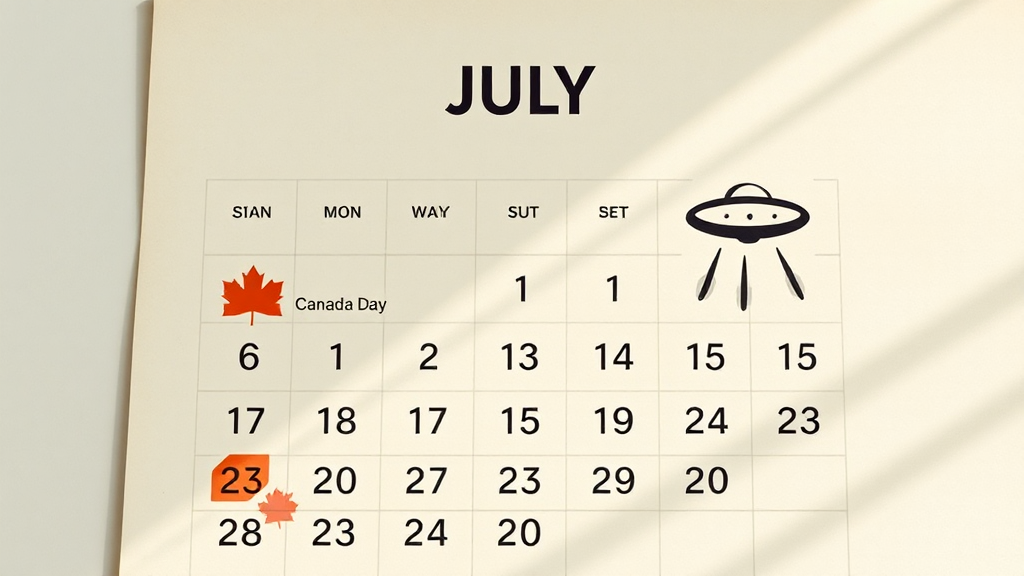 Header image for: July Dates to Note – A Pleasant Overview