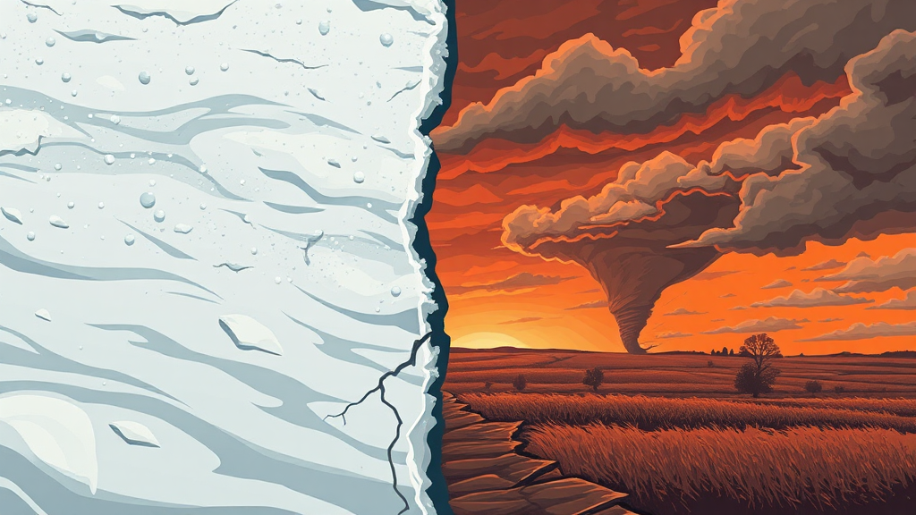 Header image for: NATION HIT BY WEATHER CHAOS – APE NEWS WARNS OF TORNADOES SNOW!



