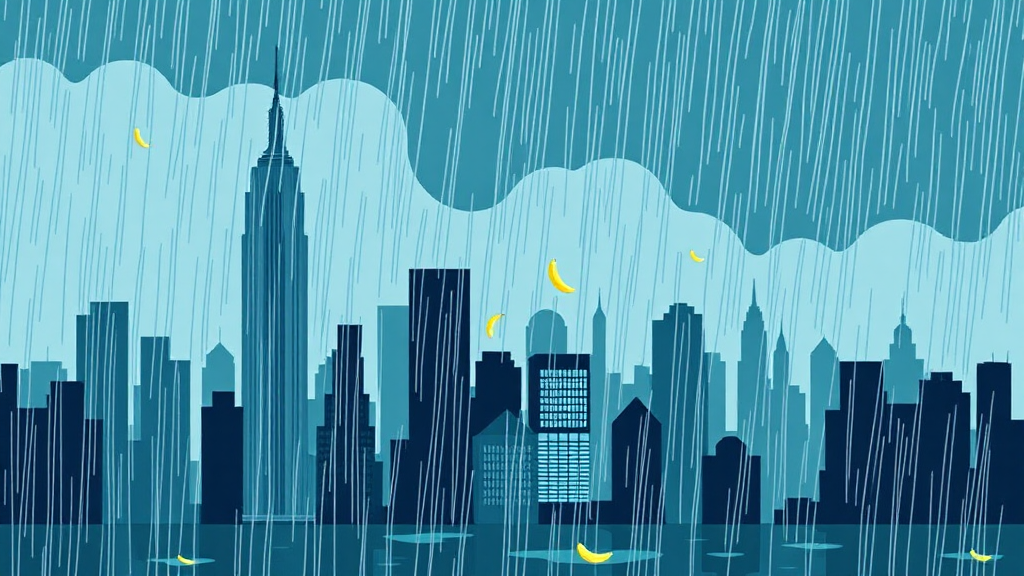 Header image for: NYC SOAKED! APE NEWS WARNS OF WET DAYS AHEAD!
